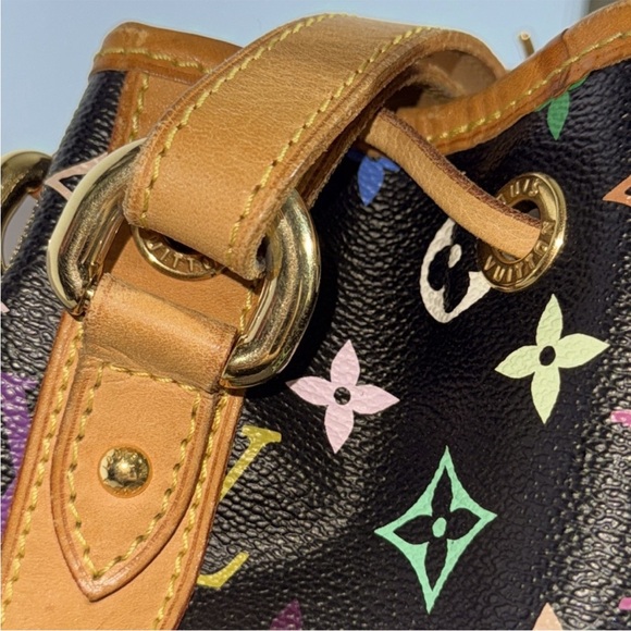 Louis Vuitton MURAKAMI Multicolor Monogram Bucket Bag NOE Vintage Beauty - Picture 9 of 17